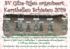 Kerstballen schieten @ SSC Tichelrijt
